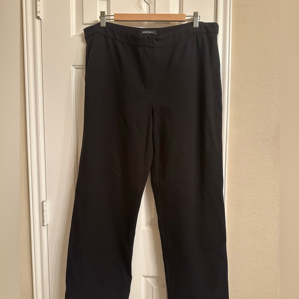 Lafayette 148 New York Black Tailored Pants